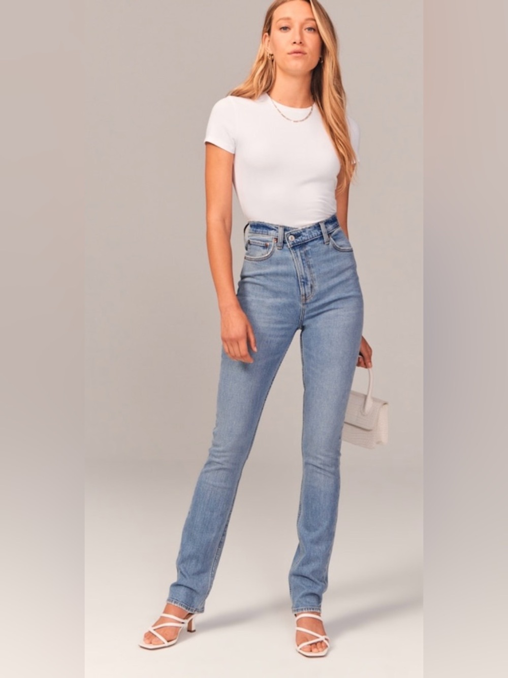 Abercrombie & Fitch 90s Slim Straight Ultra High Rise